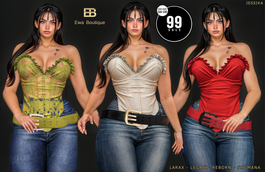 Jessika Outfit - Legacy/MaitreyaX/Nhumana/Reborn	&lt;a href=&quot;http://maps.secondlife.com/secondlife/Woodland%20Realm/133/159/22&quot; target=&quot;_blank&quot;&gt;Teleport&lt;/a&gt;