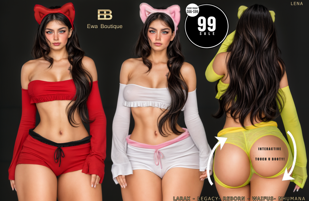 Lena Set - Legacy/MaitreyaX/Nhumana/Reborn/+mods	&lt;a href=&quot;https://maps.secondlife.com/secondlife/Woodland%20Realm/141/187/23&quot; target=&quot;_blank&quot;&gt;Teleport&lt;/a&gt;