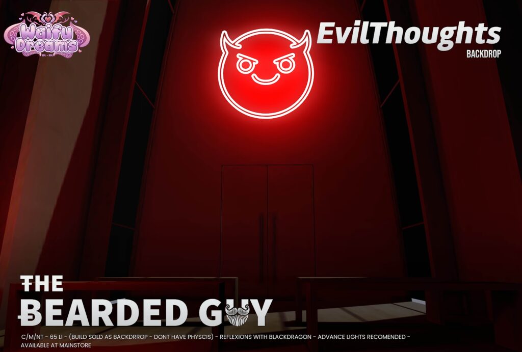 Evil Thoughts Backdrop