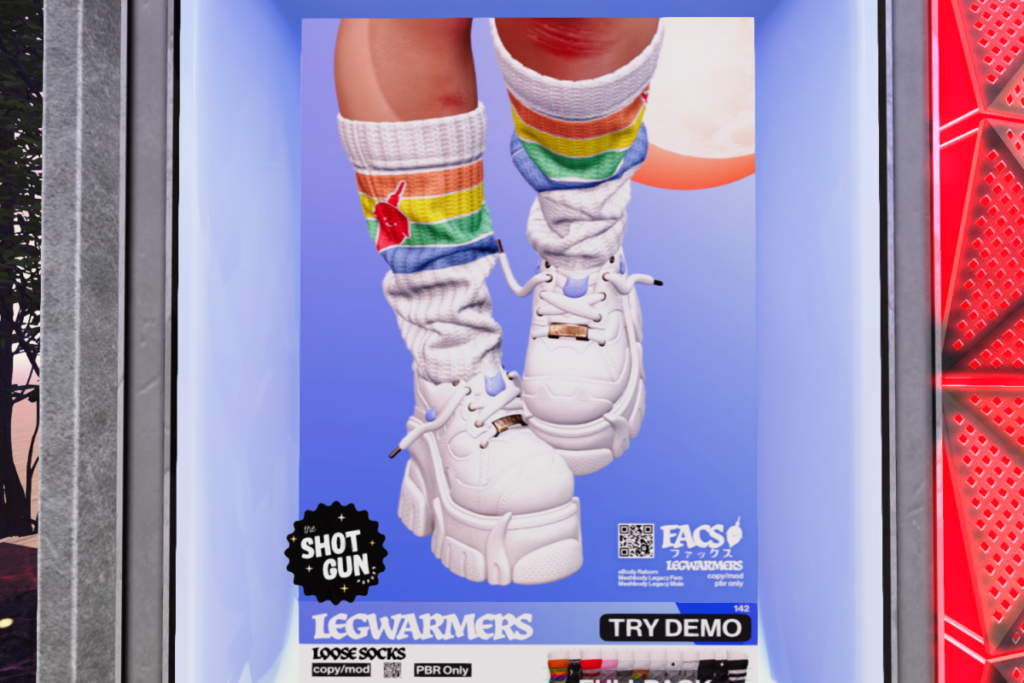 Legwarmers - Legacy F+M/Reborn, L$650