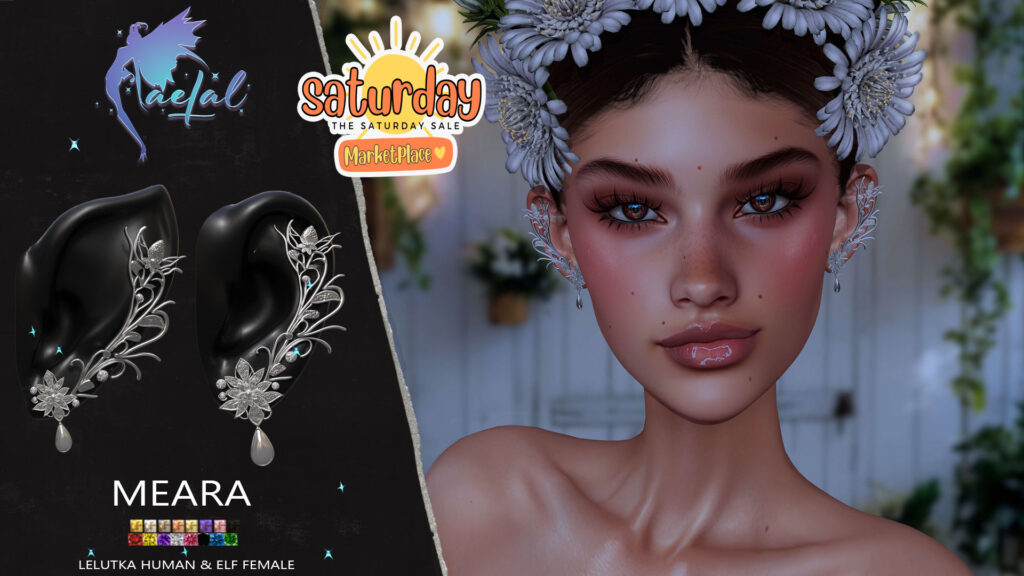 Meara Earrings - EvoX F Ears	&lt;a href=&quot;https://tinyurl.com/42fem5kb&quot; target=&quot;_blank&quot;&gt;Marketplace Link&lt;/a&gt;