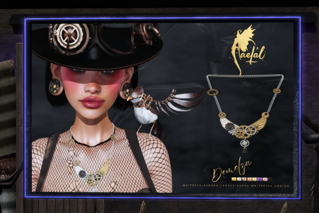 Demelza Necklace - Inithium/Legacy/Maitreya/Reborn/unrigged/+mods, L$229