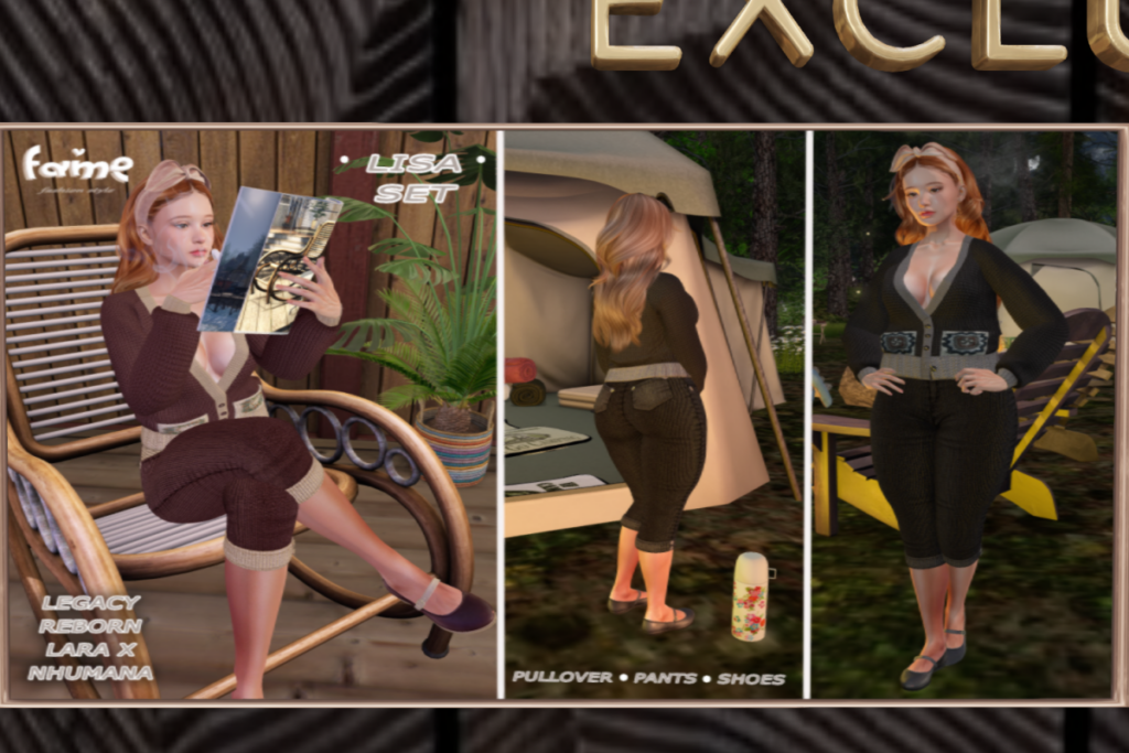 Lisa Set - Legacy/MaitreyaX/Nhumana/Reborn, L$280 each/L$750 FP