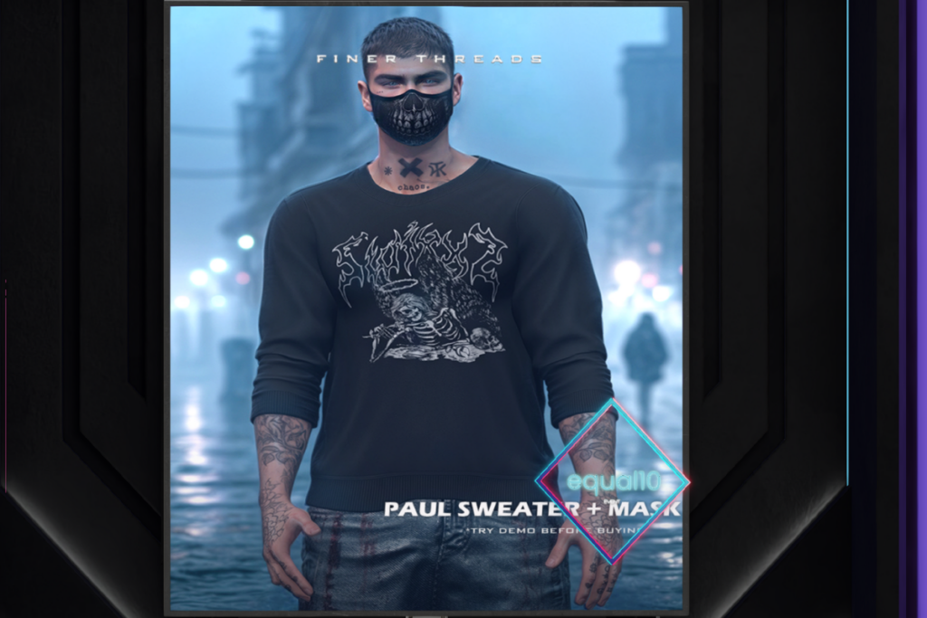 Paul Sweater - Gianni/Jake/Legacy, L$279 each/L$999 FP
