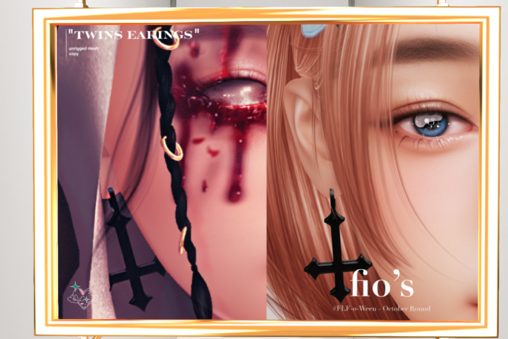 Twins Earrings, L$50