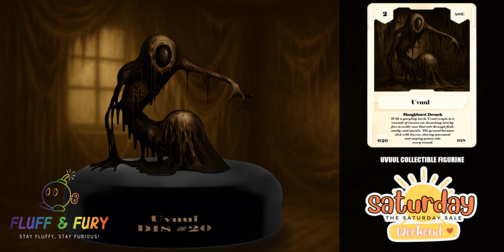 Uvuul Statue	&lt;a href=&quot;http://maps.secondlife.com/secondlife/FLUFF%20N%20FURY/64/98/25&quot; target=&quot;_blank&quot;&gt;Teleport&lt;/a&gt;