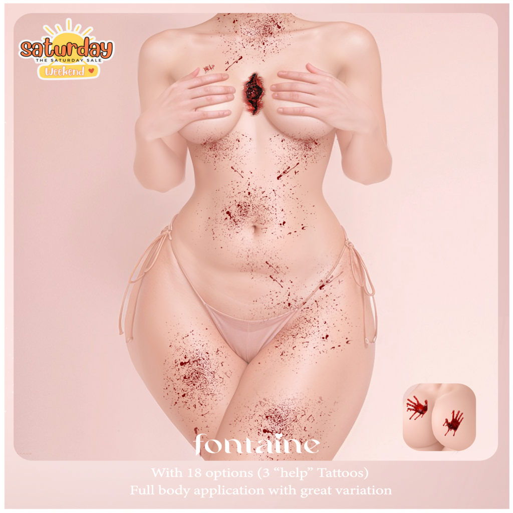 Bloody Mary Tattoo - BOM	&lt;a href=&quot;https://maps.secondlife.com/secondlife/VELOUR/66/140/83&quot; target=&quot;_blank&quot;&gt;Teleport&lt;/a&gt;