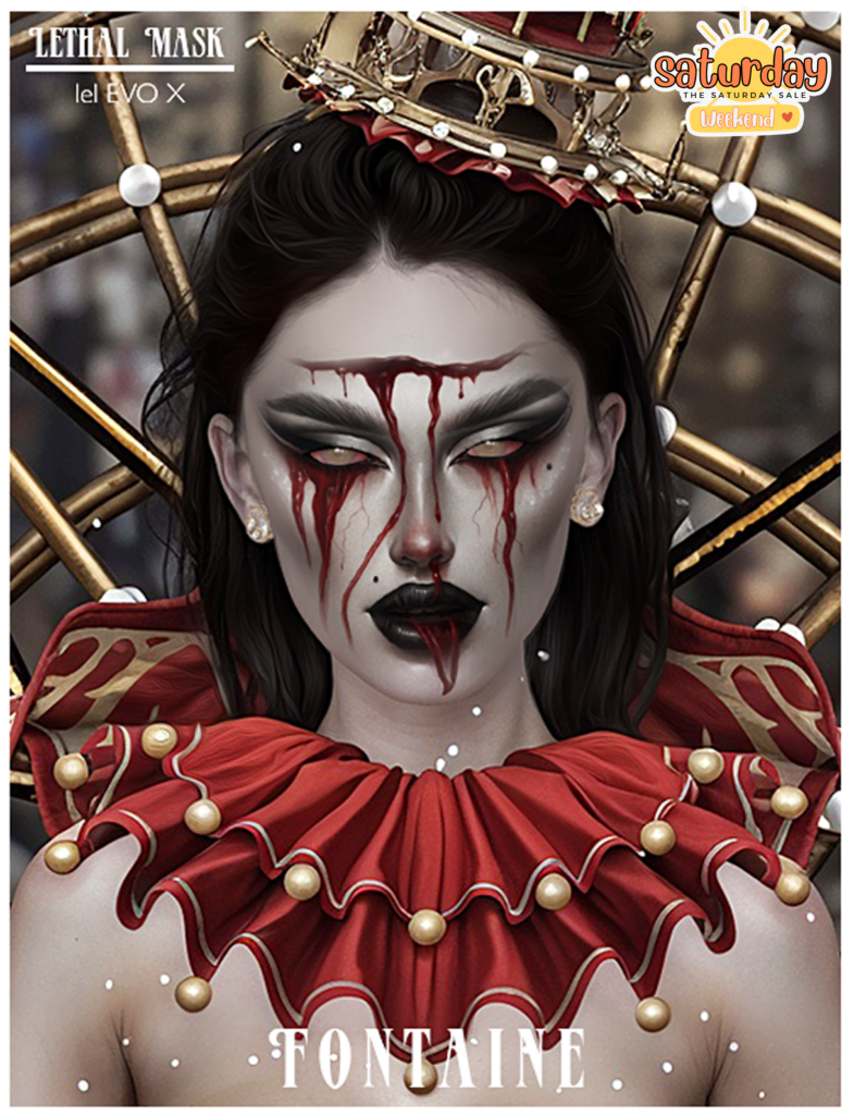 Lethal Mask - EvoX	&lt;a href=&quot;https://maps.secondlife.com/secondlife/VELOUR/66/140/83&quot; target=&quot;_blank&quot;&gt;Teleport&lt;/a&gt;