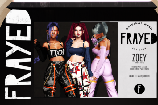 Zoey Top &amp; Pants - Legacy/MaitreyaX/Reborn, L$250 each/L$1399 each FP