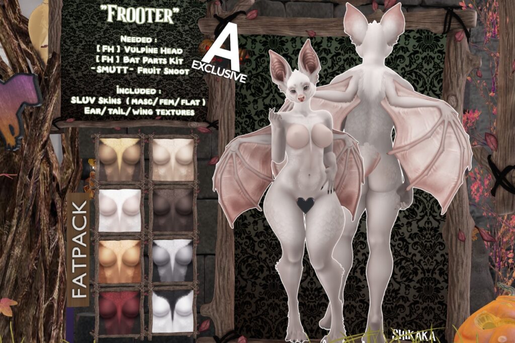 Frooter Mod Kit - BOM/FH Vulpine, L$450 each/L$2600 FP