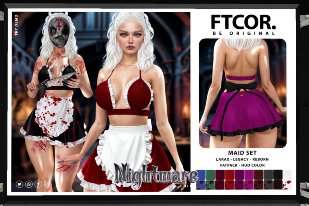 Maid Set - Legacy/MaitreyaX/Reborn, L$99