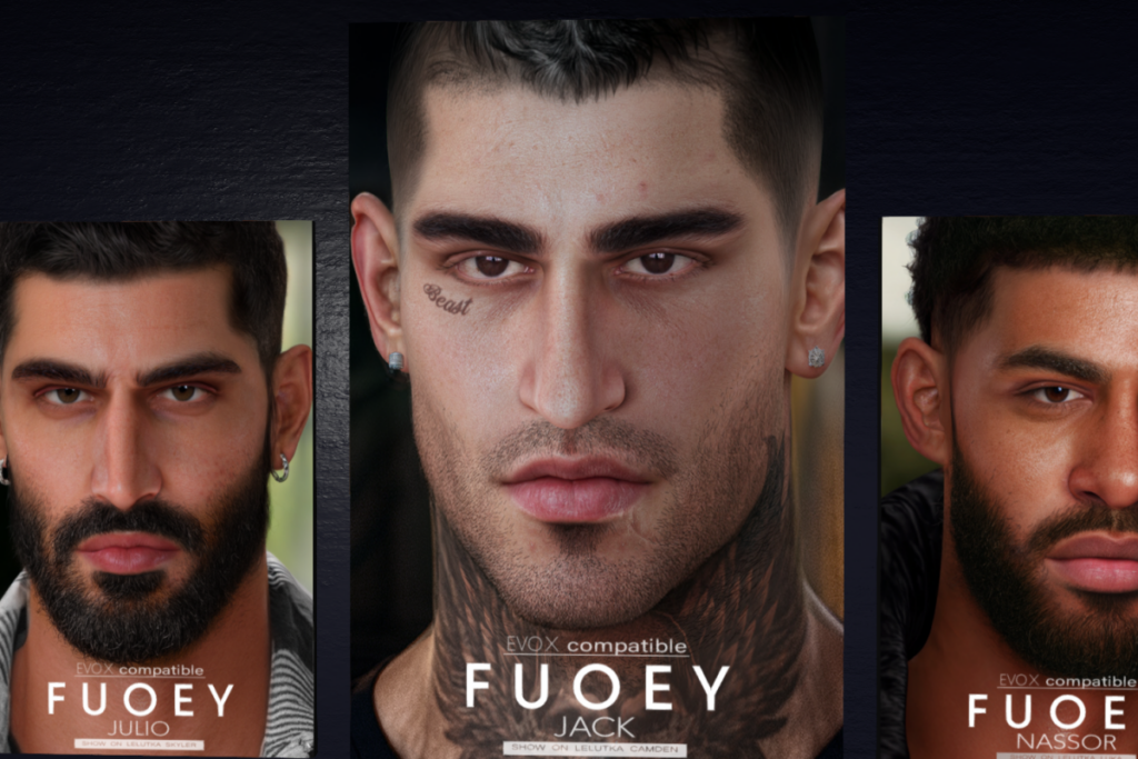 Jack Skin - EvoX, L$800 each/L$10000 FP