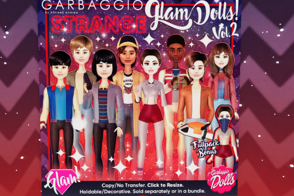 Strange Glam Dolls Vol 2, L$249 each/L$999 FP