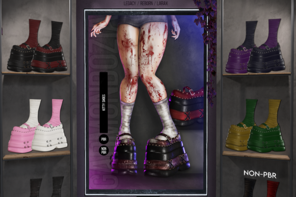 Kitty Shoes - Legacy/MaitreyaX/Reborn, L$329 each/L$899 FP
