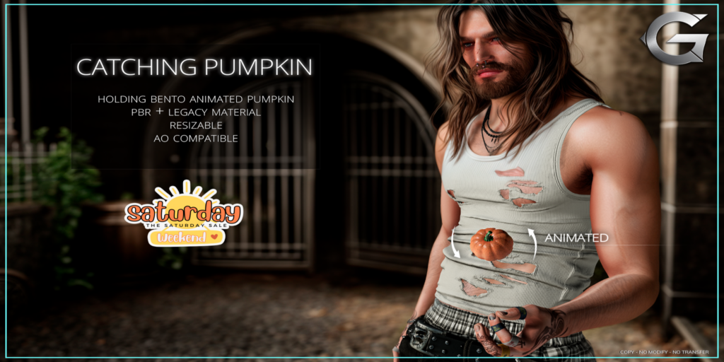 Catching Pumpkin Holdable	&lt;a href=&quot;http://maps.secondlife.com/secondlife/Spruce%20Peak/211/193/22&quot; target=&quot;_blank&quot;&gt;Teleport&lt;/a&gt;