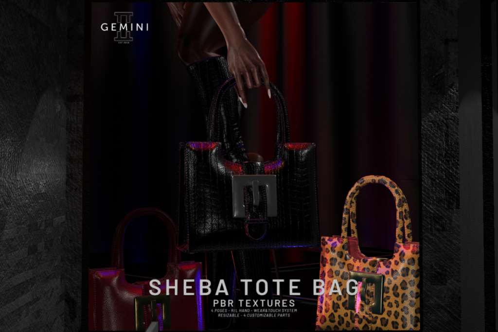 Sheba Tote Bag, L$499