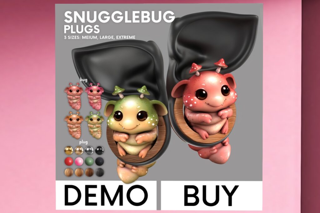 Snugglebug Plugs - Genus Fawn Ears Medium+Large+Extreme, L$650 FP