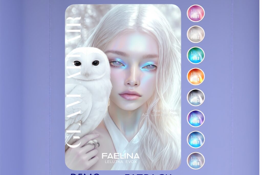 Faelina Skin - EvoX, L$799 each/L$1999 FP