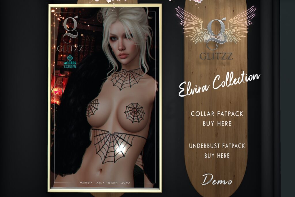 Elvira Collection Outfit - Legacy/Maitreya/Reborn/+mods, L$299 each FP