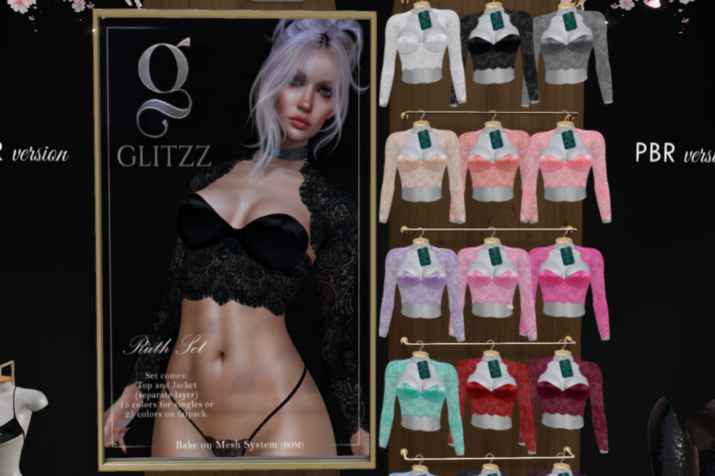 Ruth Set - BOM, L$190 each/L$1500 FP