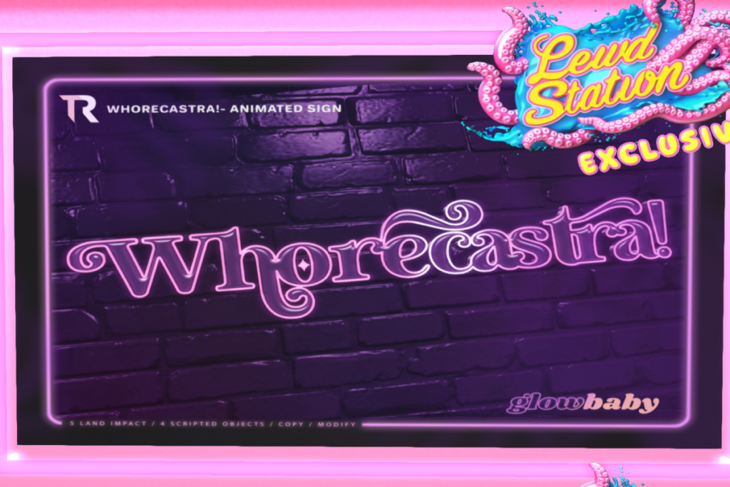 Whorecastra Sign, L$250