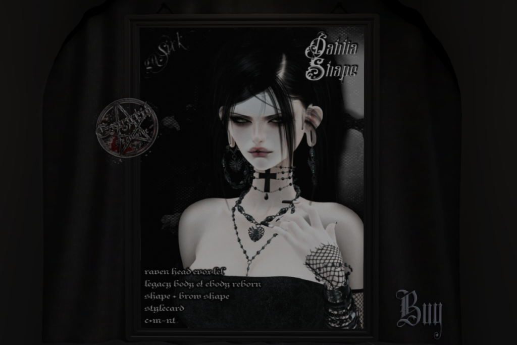 Dahlia Female Shape - EvoX/Raven/Legacy/Reborn, L$666