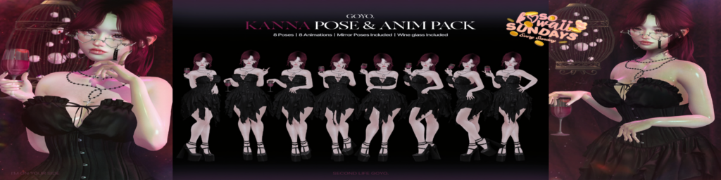 Kanna Poses &amp; Props	&lt;a href=&quot;http://maps.secondlife.com/secondlife/Dear/19/131/753&quot; target=&quot;_blank&quot;&gt;Teleport&lt;/a&gt;