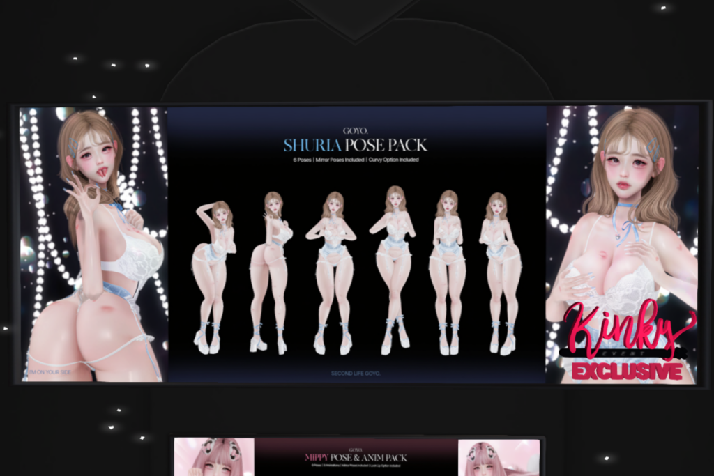 Shuria Pose Pack, L$269