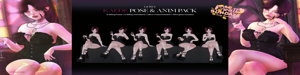 Kaede Poses &amp; Props	&lt;a href=&quot;http://maps.secondlife.com/secondlife/Dear/19/131/753&quot; target=&quot;_blank&quot;&gt;Teleport&lt;/a&gt;