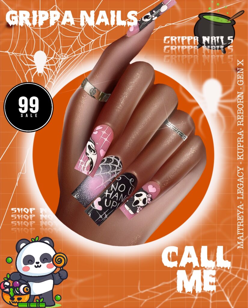 Call Me Nails - GenX/Inithium/Legacy/Maitreya/Reborn	&lt;a href=&quot;http://maps.secondlife.com/secondlife/Golden%20Marina/78/58/3029&quot; target=&quot;_blank&quot;&gt;Teleport&lt;/a&gt;