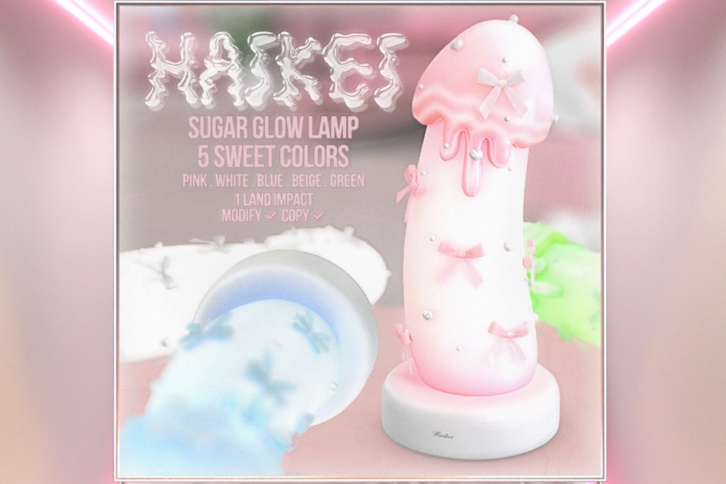 Sugar Glow Lamp Decor, L$299