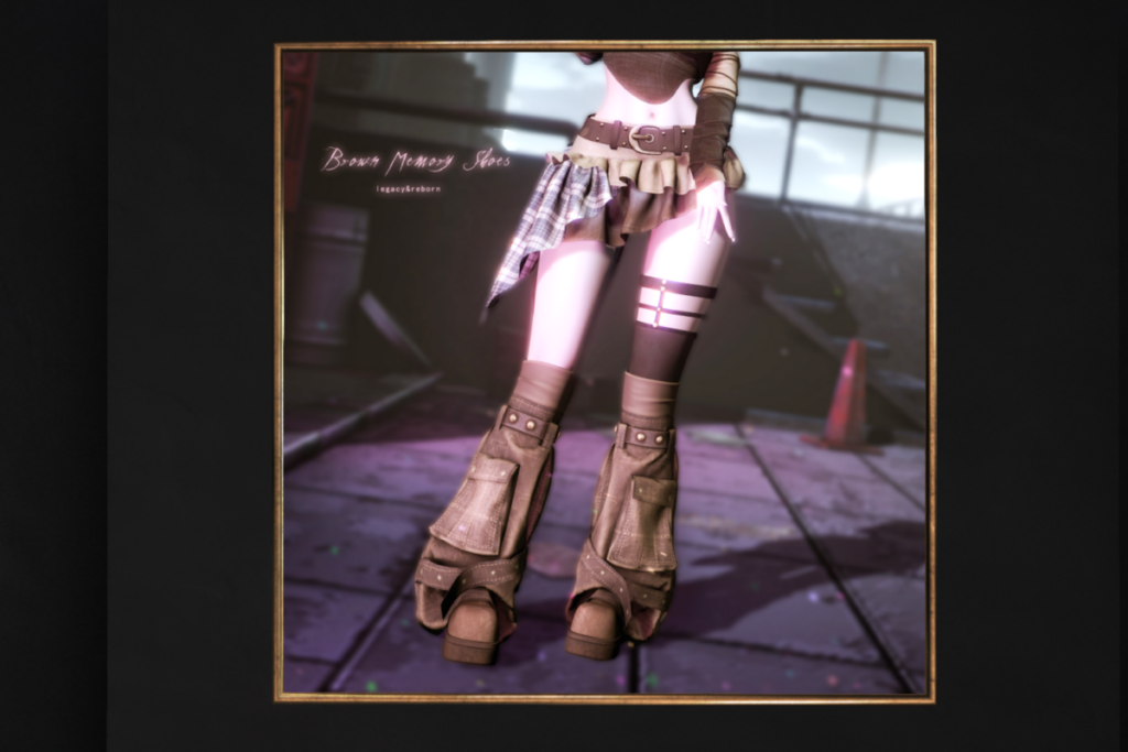 Brown Memories Shoes - Legacy/Reborn, L$449 each