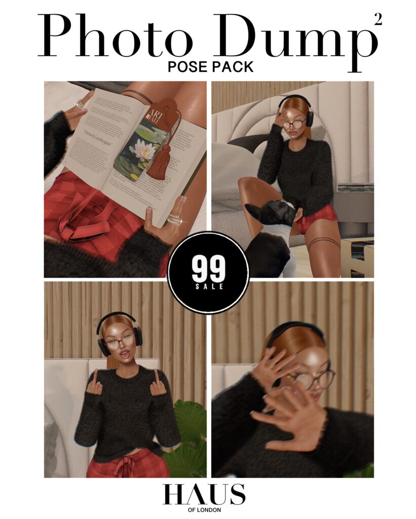 Photo Dump 2 Poses	&lt;a href=&quot;http://maps.secondlife.com/secondlife/Golden%20Marina/67/59/3028&quot; target=&quot;_blank&quot;&gt;Teleport&lt;/a&gt;