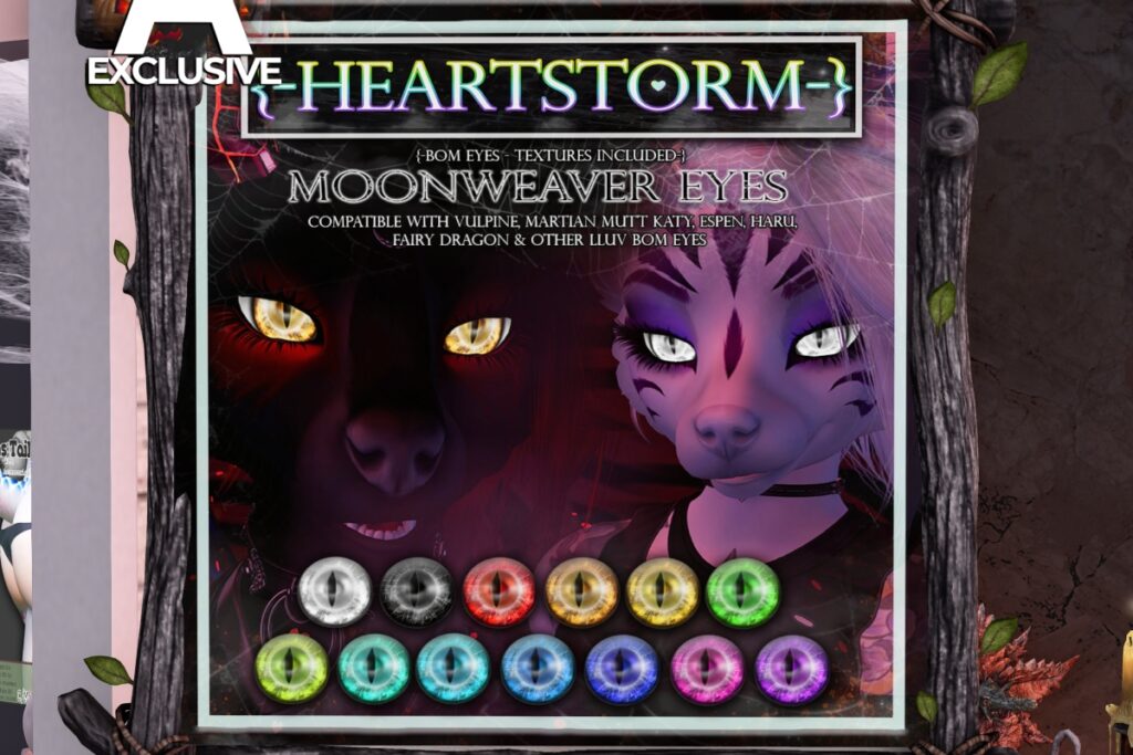 Moonweaver Eyes - BOM, L$350 FP
