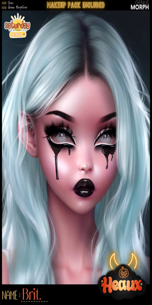 Brit Skin - Genus MorphToon	&lt;a href=&quot;http://maps.secondlife.com/secondlife/Applesauce/186/155/1501&quot; target=&quot;_blank&quot;&gt;Teleport&lt;/a&gt;