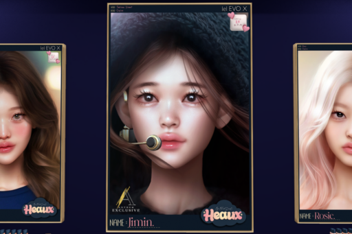 Jimin Skin - EvoX/Velour, L$799 each/L$3195 FP