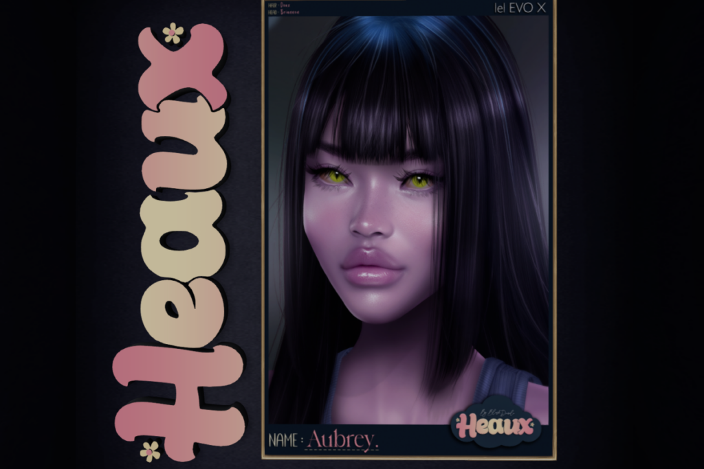 Aubrey Skin - EvoX, L$599 each/L$1675 FP