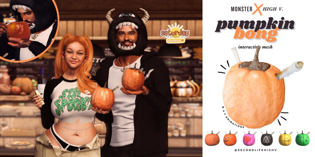 Pumpkin Bong Holdable	&lt;a href=&quot;http://maps.secondlife.com/secondlife/Fart/119/153/32&quot; target=&quot;_blank&quot;&gt;Teleport&lt;/a&gt;