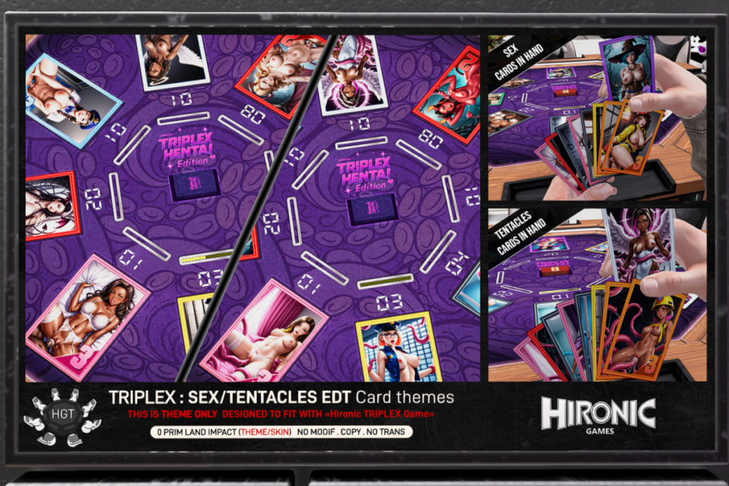 Triplex Sex/Tentacles Card Theme, L$480