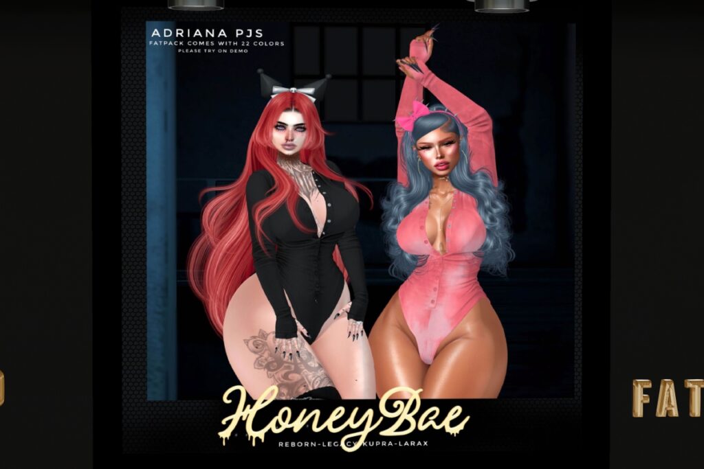 Adriana PJs - Inithium/Legacy/MaitreyaX/Reborn, L$250 each/L$1099 FP