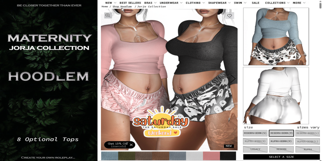 Jorja Collection Outfit - Inithium/Reborn/+mods	&lt;a href=&quot;http://maps.secondlife.com/secondlife/Lowkey/123/85/25&quot; target=&quot;_blank&quot;&gt;Teleport&lt;/a&gt;