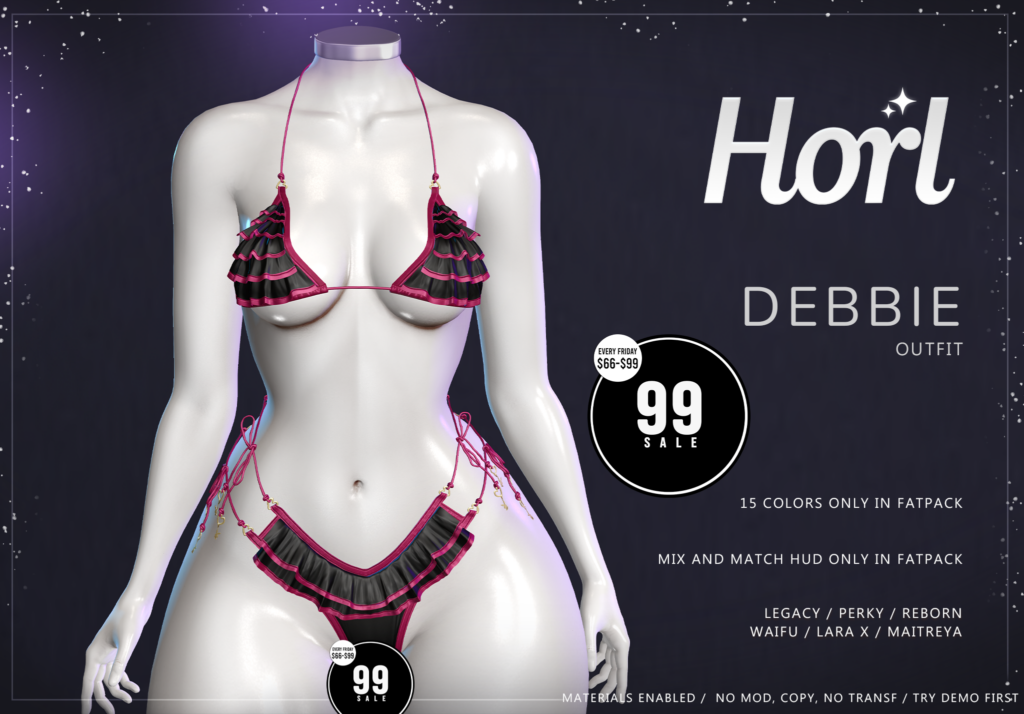 Debbie Outfit - Legacy/Maitreya/Reborn/+mods	&lt;a href=&quot;http://maps.secondlife.com/secondlife/Spiced%20Romance/10/141/2894&quot; target=&quot;_blank&quot;&gt;Teleport&lt;/a&gt;