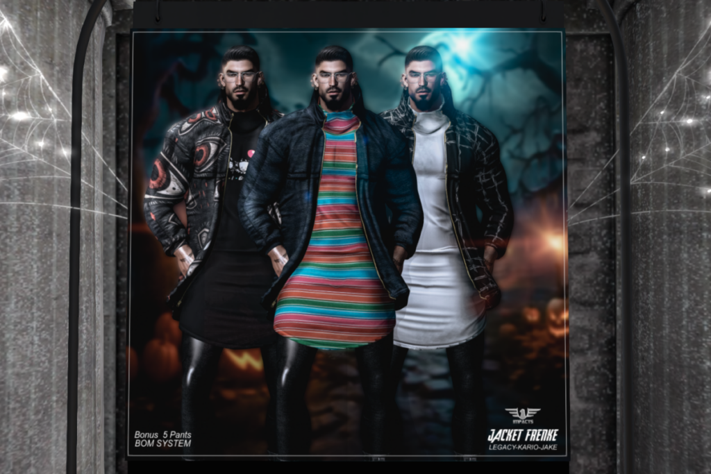 Frenke Jacket - Jake/Kario/Legacy, L$250 each/L$2000 FP