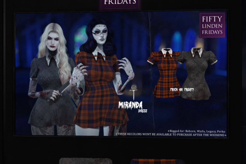 Miranda Dress - Legacy/Reborn/+mods	&lt;a href=&quot;http://maps.secondlife.com/secondlife/Sensual%20Desires/77/210/25&quot; target=&quot;_blank&quot;&gt;Teleport&lt;/a&gt;