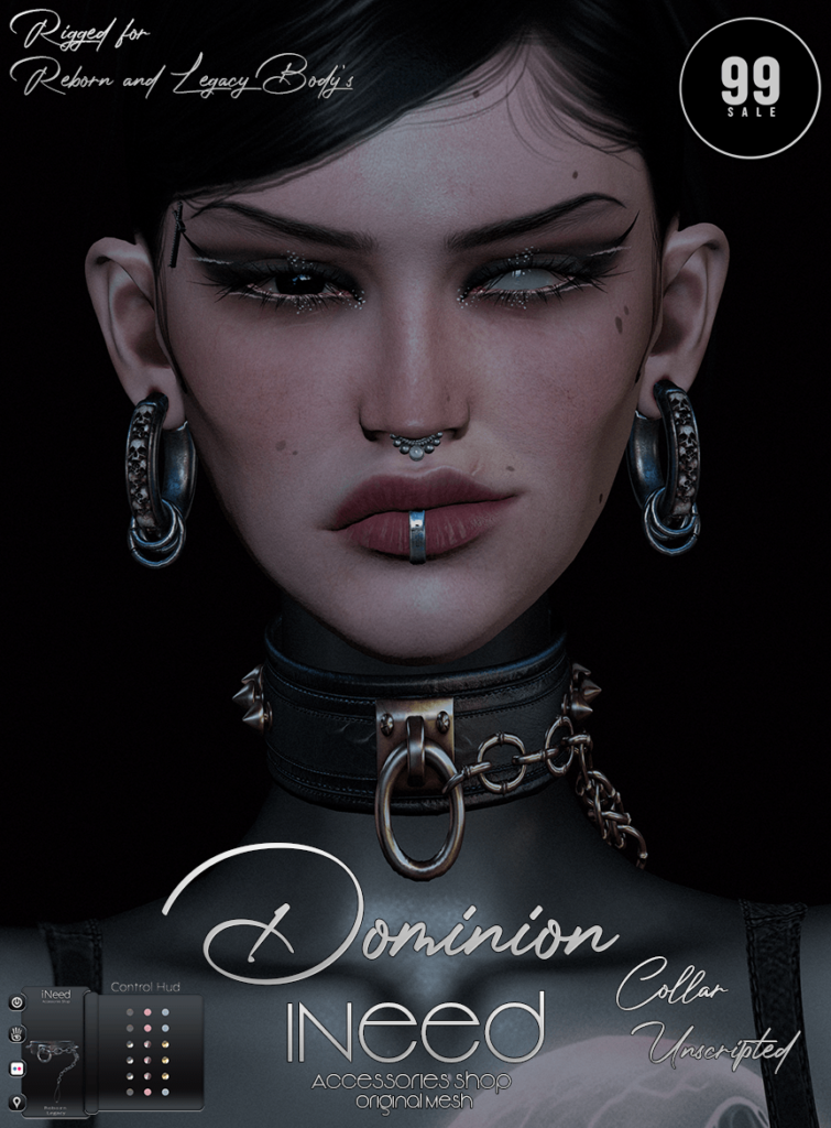 Dominion Collar - Legacy/Reborn	&lt;a href=&quot;http://maps.secondlife.com/secondlife/Starfall%20Bay/193/47/29&quot; target=&quot;_blank&quot;&gt;Teleport&lt;/a&gt;