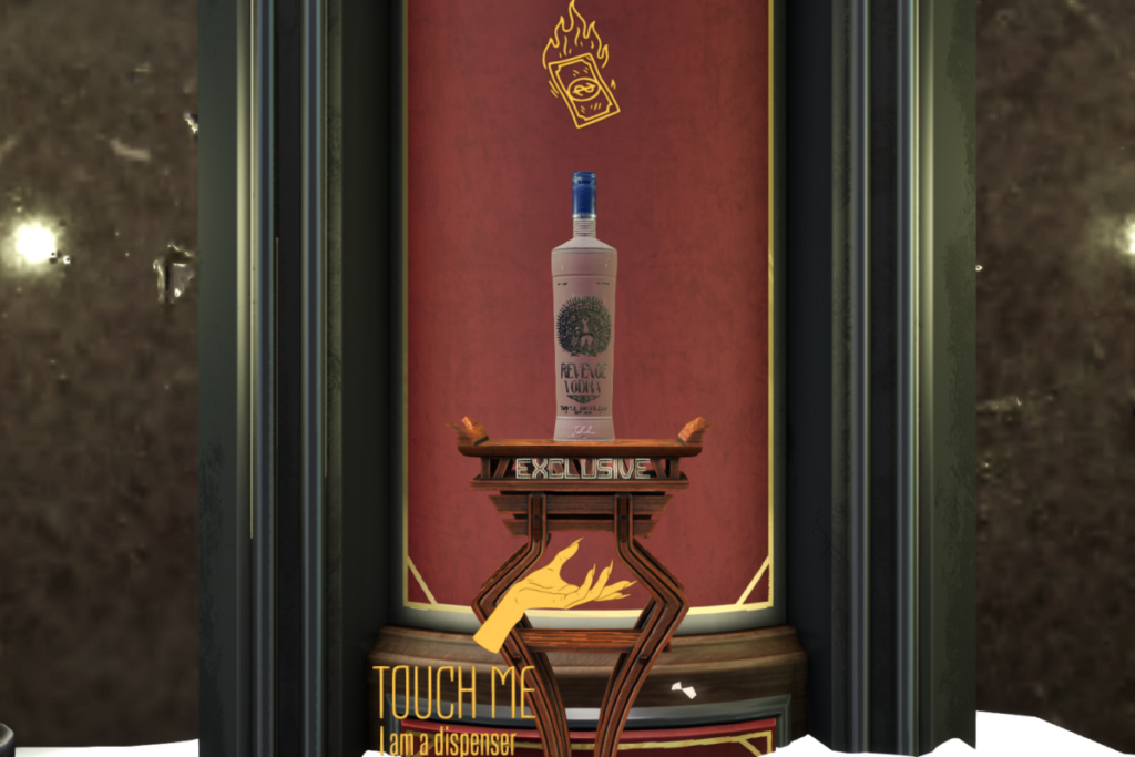 Revenge Vodka Display, L$