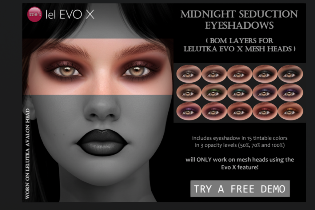 Midnight Seduction Shadows - Evo X, L$199