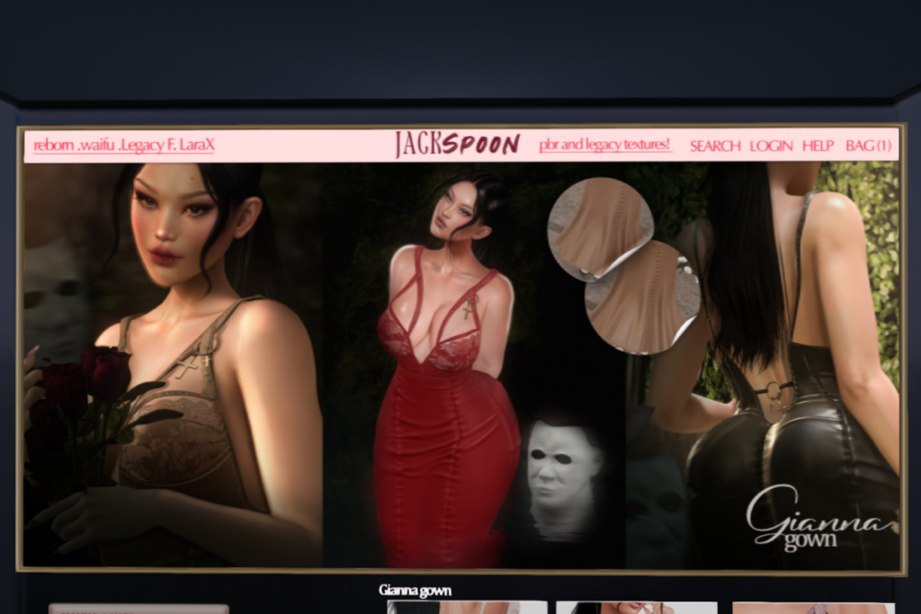 Gianna Gown - Legacy/MaitreyaX/Reborn/+mods, L$275 each/L$999 FP