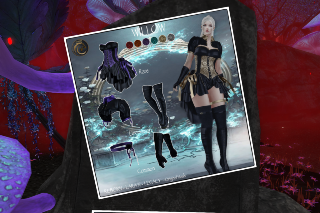 Willow Set - Legacy/MaitreyaX/Reborn, L$75 per play/L$3500 FP