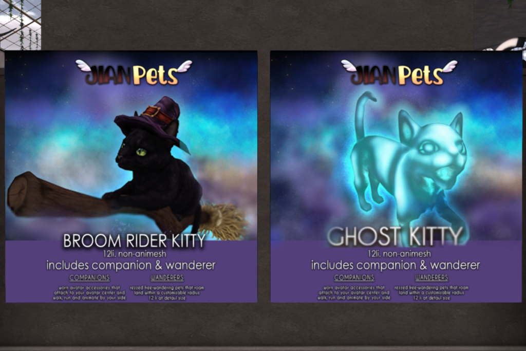 Broom Rider Kitty | Ghost Kitty	&lt;a href=&quot;http://maps.secondlife.com/secondlife/Jian/240/239/24&quot; target=&quot;_blank&quot;&gt;Teleport&lt;/a&gt;